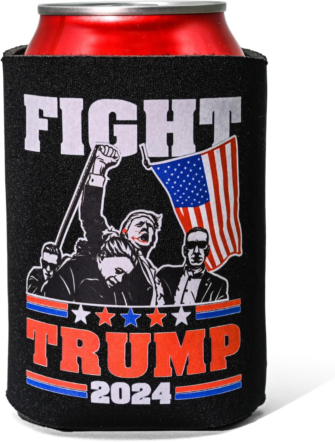 Donald Trump 2024 MAGA Merchandise Can Cooler koozies Trump