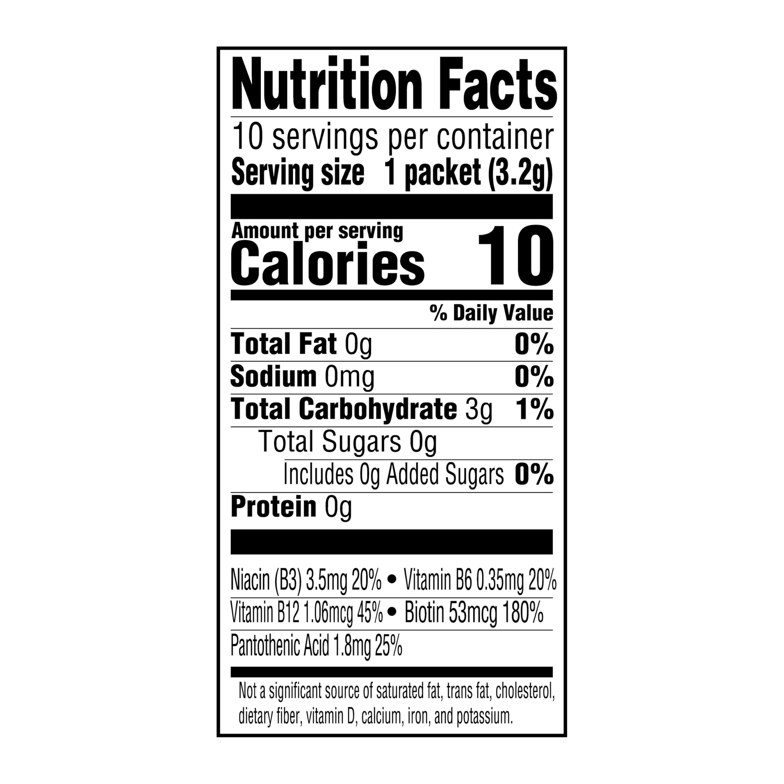 Amazon Grocery Strawberry Drink Mix with Caffeine 10 packets 1 1 Oz — view 2