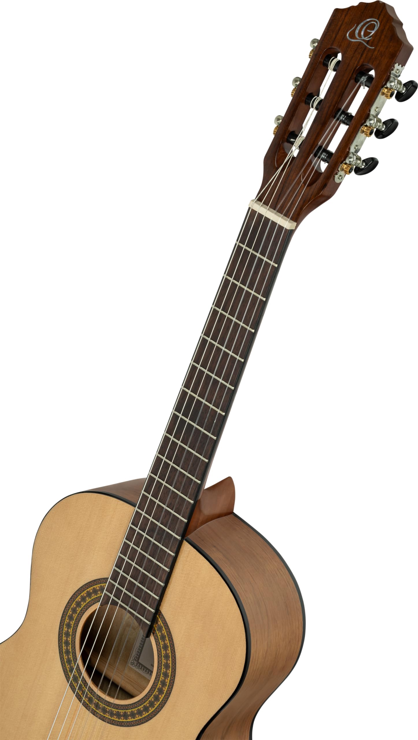 Ortega Guitars Konzertgitarre Einsteiger Set – Picker’s Pack – Inkl. Gigbag, Stimmgerät, Plektren, Gurt, Saiten, Ständer – Fichte, Katalpa, Natur (RPPC34)