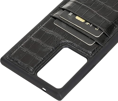 Vista 96 de Venito Capri - Funda de piel tipo cartera compatible con Samsung Galaxy Note 10 Plus (6.8 pulgadas), extra segura, con bloqueo RFID y cubierta