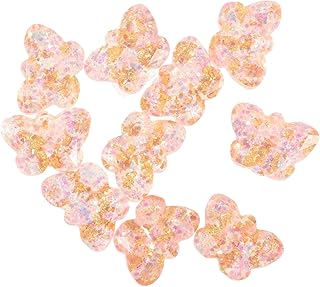 COHEALI 10 Peças De Resina DIY Capa De Telefone Charme Capa De Telefone Decoração Acessórios De Capa De Telefone Artesanato DIY DIY Borboletas Amuletos DIY Enfeites De