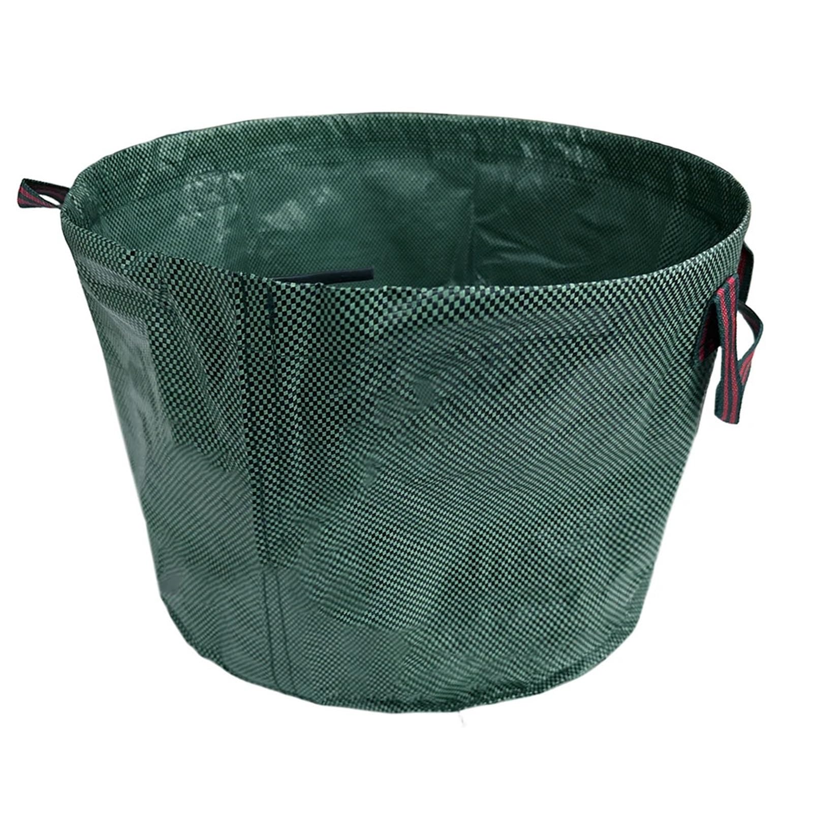 6 pz 50L Pattumiera Impermeabile Tote Contenitore for Detriti Riutilizzabili Bidoni for Rifiuti Da Giardino Con 4 Manici Pieghevoli for Fiori Siepe per Foglie Rifiuti