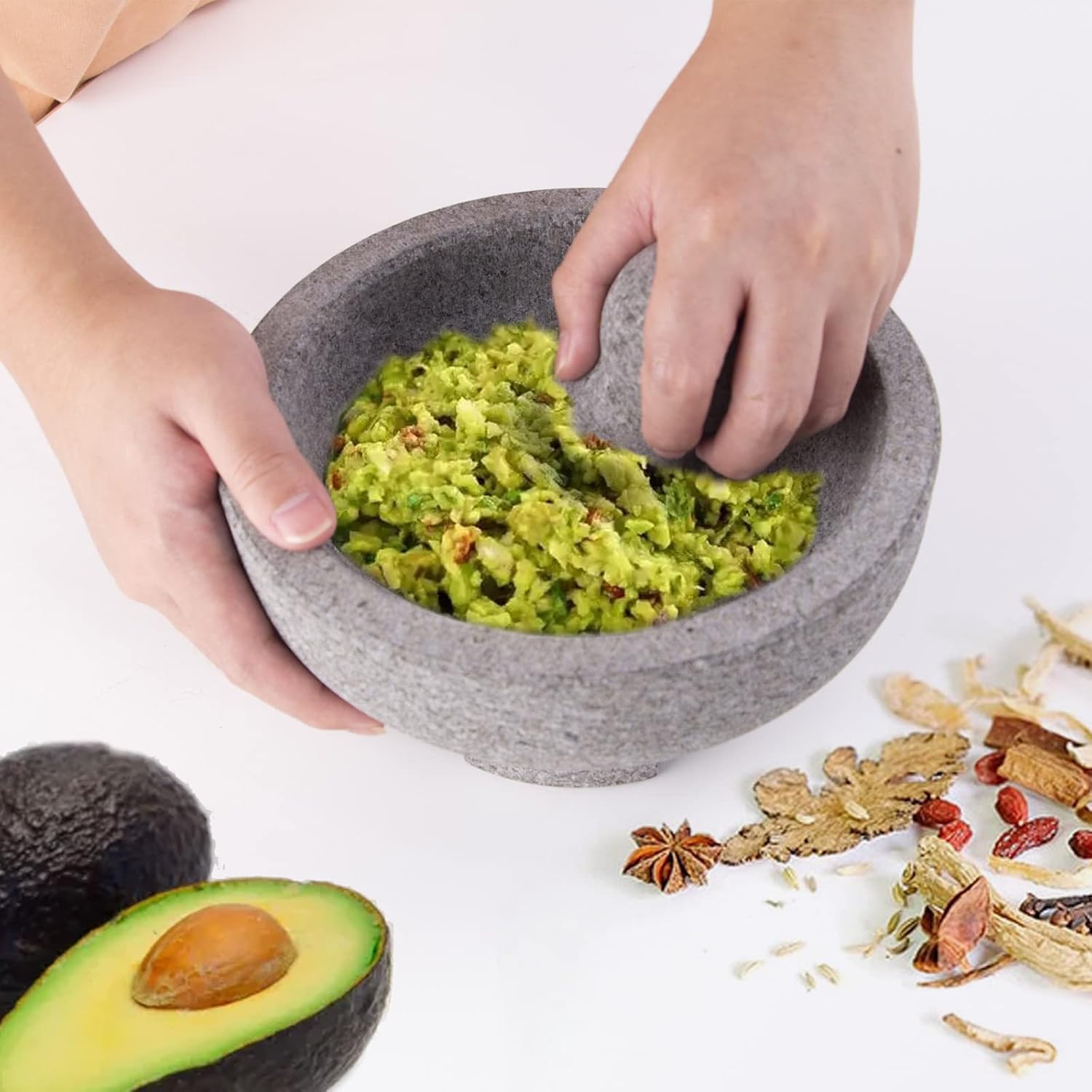 Luvan Large Mortar and Pestle Set - Image 7