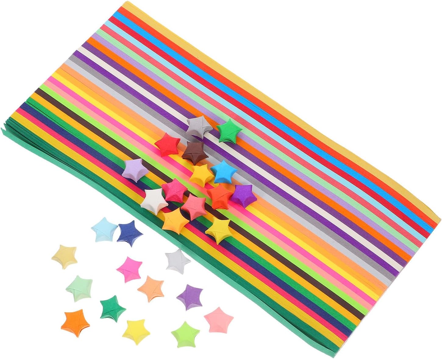 1030pcs Colorful Origami Star Kit Paper Folding Set for Adults