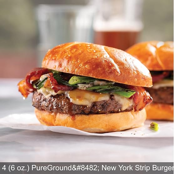 Omaha Steaks Ultimate Burger Sampler, 24 Items