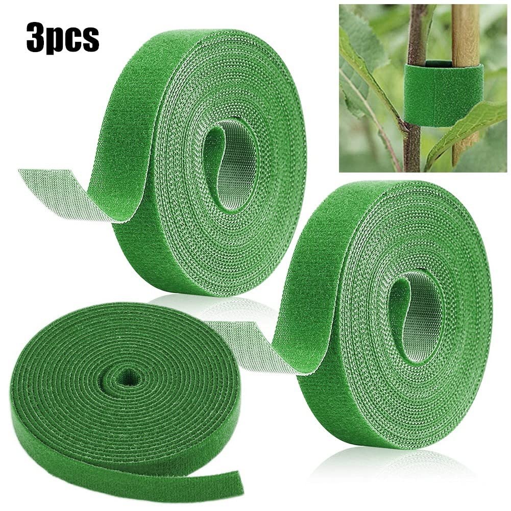 Asaisimg 4 Rollen Pflanzenbinder Gartenbinder Grünes Klebeband