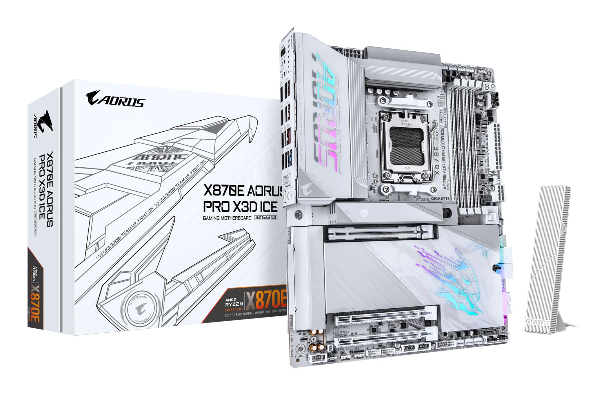 Amazon | GIGABYTE X870E AORUS PRO X3D ICE ATX マザーボード MB6871 Amazon | GIGABYTE X870E AORUS PRO X3D ICE ATX マザーボード MB6871