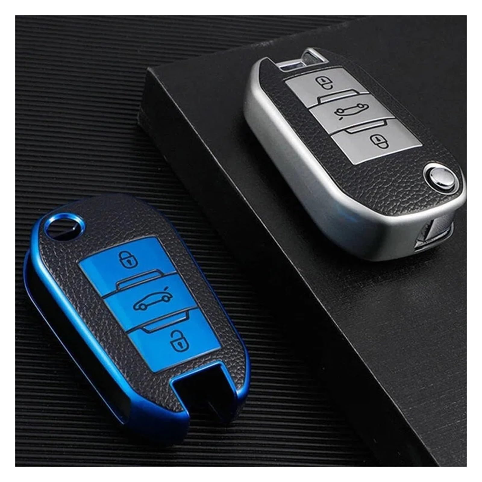 Etui na kluczyk samochodowy TPU do Peugeot Citroen C3 C5