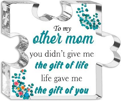 Bonus Mom Gifts Stepmom Birthday Appreciation Best Stepmom Decoration New Stepmother Present for Bonus Mom Stepmother Acrylic Plaque