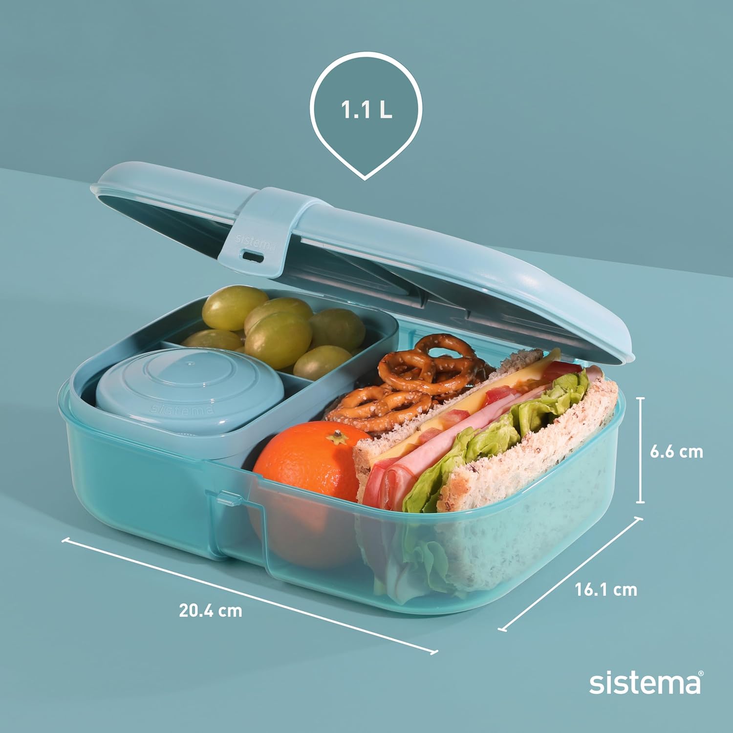Sistema PDQ 1.1L Ribbon Lunch to GO OBPP