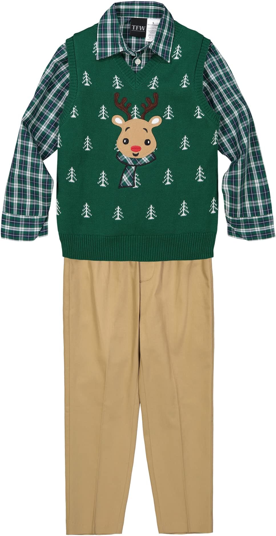 boys Sweater Vest Set
