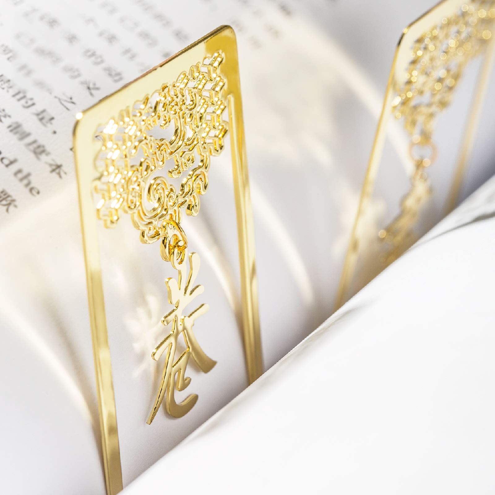 Lesezeichen Metall Messing Lesezeichen, Klassik Lesezeichen, Lesezeichen ist EIN einzigartiges Geschenk for Lehrer, Studenten, Männer und Frauen Buch Markierungen (Color : C)