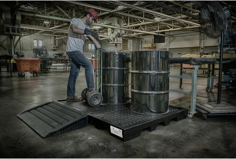 Black Diamond 5115-BD 6-Drum Low Profile Spillpallet