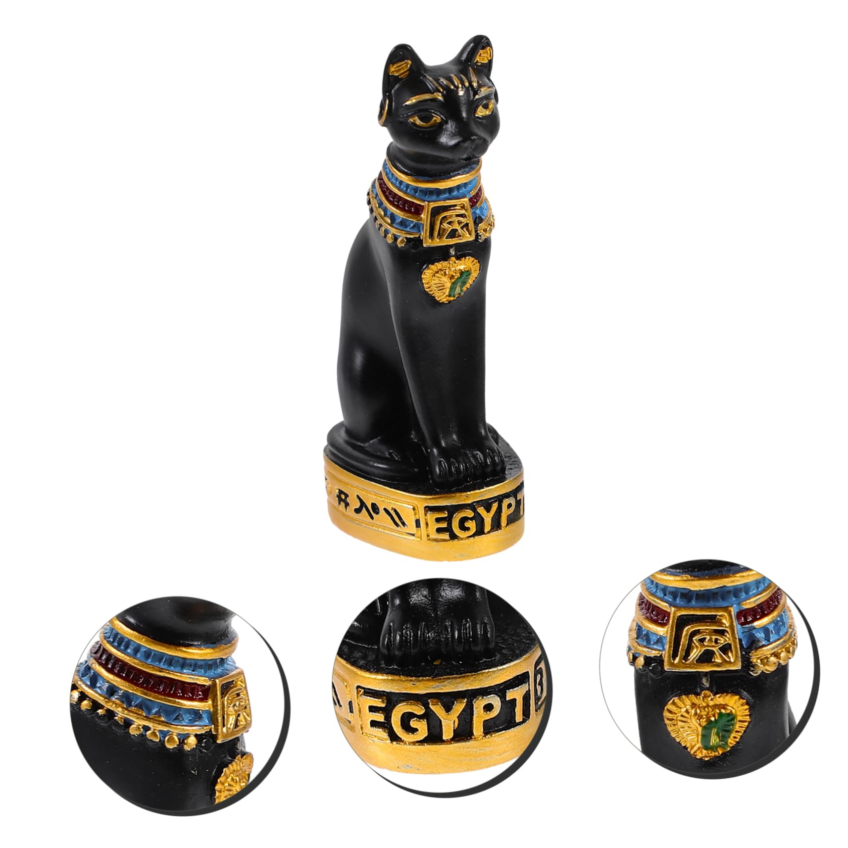 エジプトの猫の像 E-716 古代エジプト猫（大） - 日本で唯一の石膏像専門ショップ