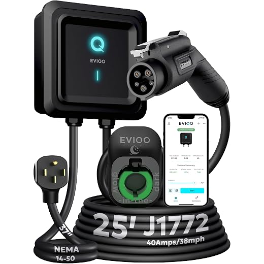 EVIQO 40A 9.6kW Level 2 Home Charger