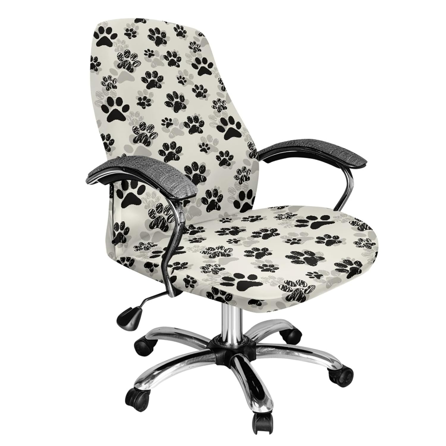 Paw Office Chair Cover Universal Desk Rotating Chair Covers High Back Computer Chair Protector Cover Executive Boss Chair