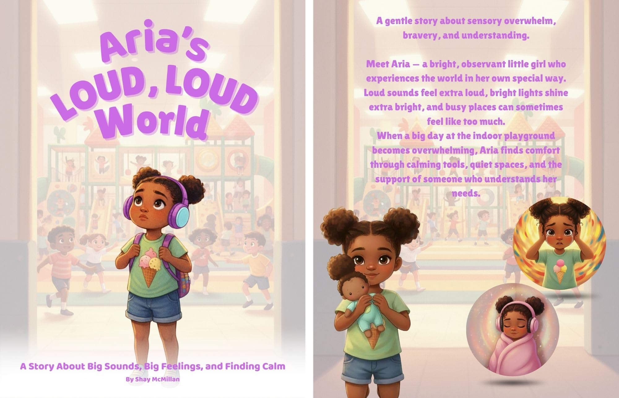 Aria’s Loud, Loud World: A Children’s Autism & Sensory Overload Story: A Story About Big Sounds, Big Feelings, and Finding Calm
