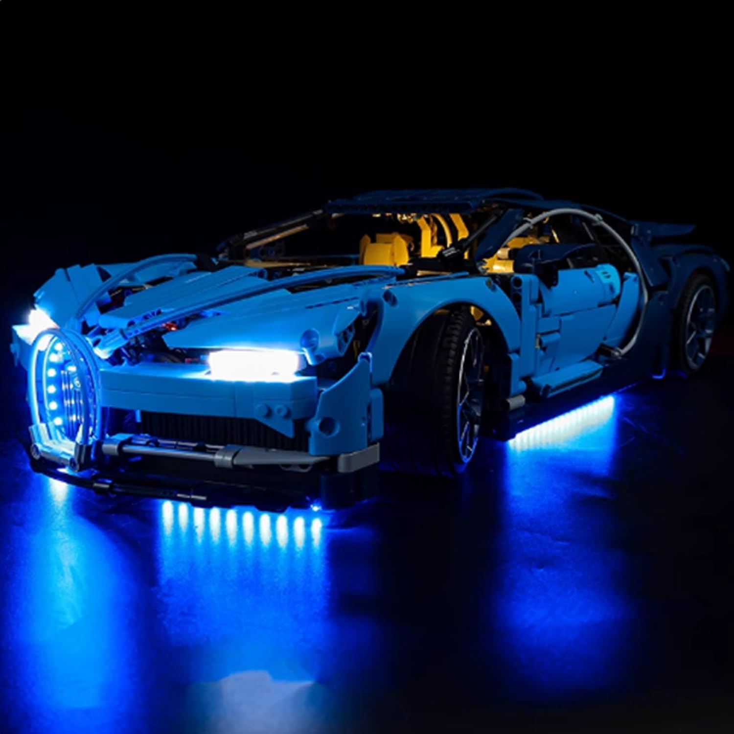 LED Lighting Kit Compatible with Lego 42083 Sports Car Series LED Light Set (Model Kit Not Included - Lighting Components Only) (Sound and Light Style)