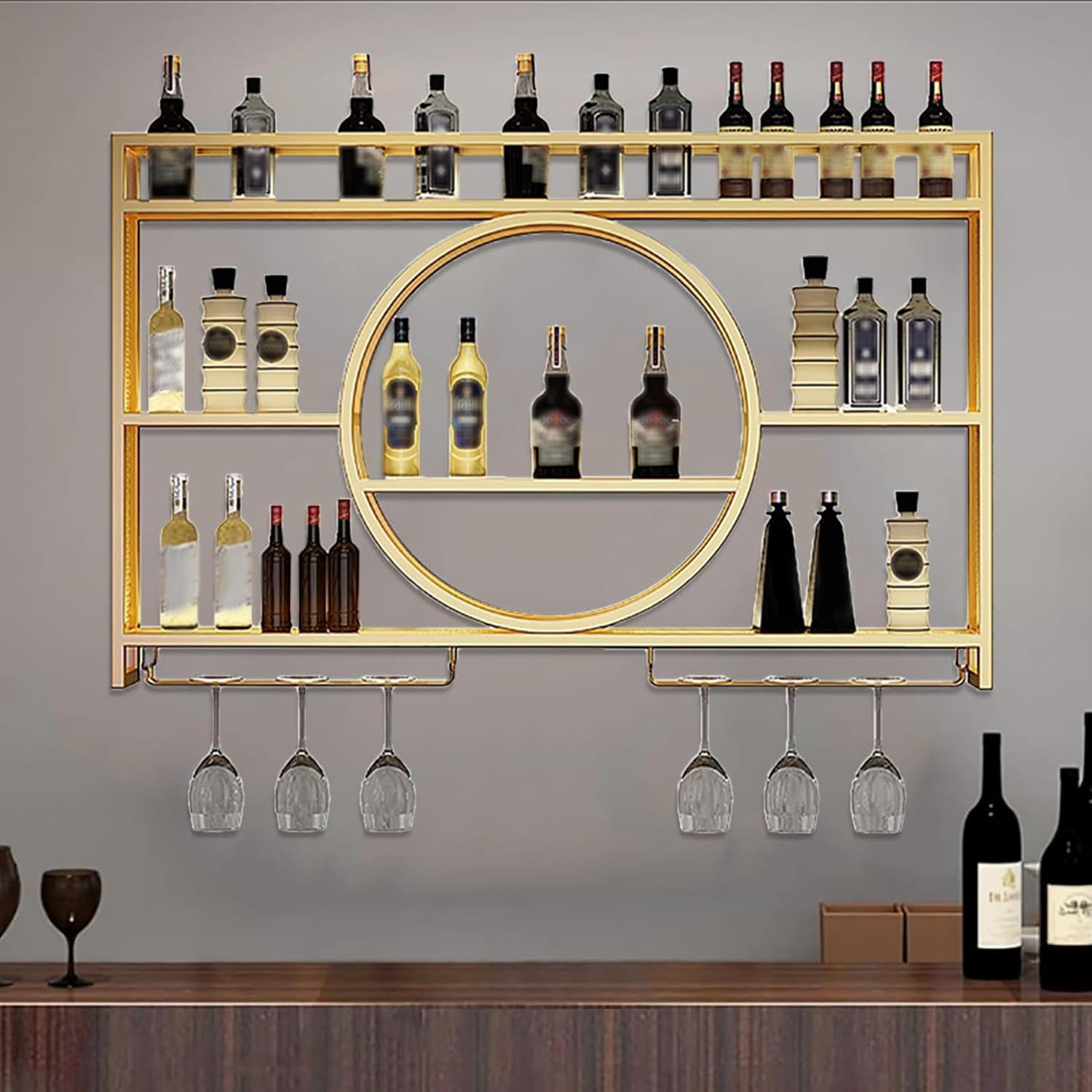 Barras de Pared delgadas 120x15x80 para solventar espacio en Pub