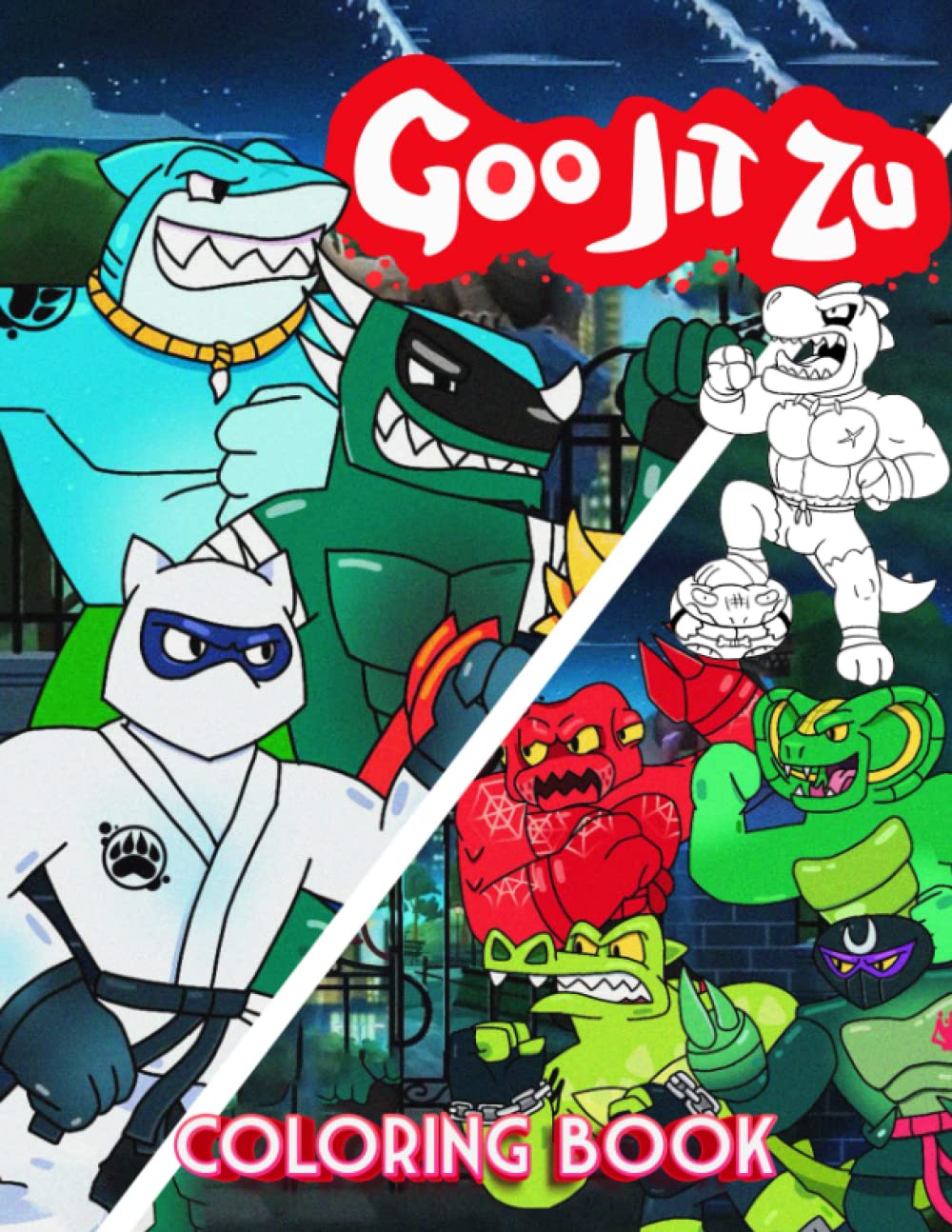 Amazon.com: Göo Jịt Zü Coloring Book for Kids Ages 4-8: 25+ Coloring