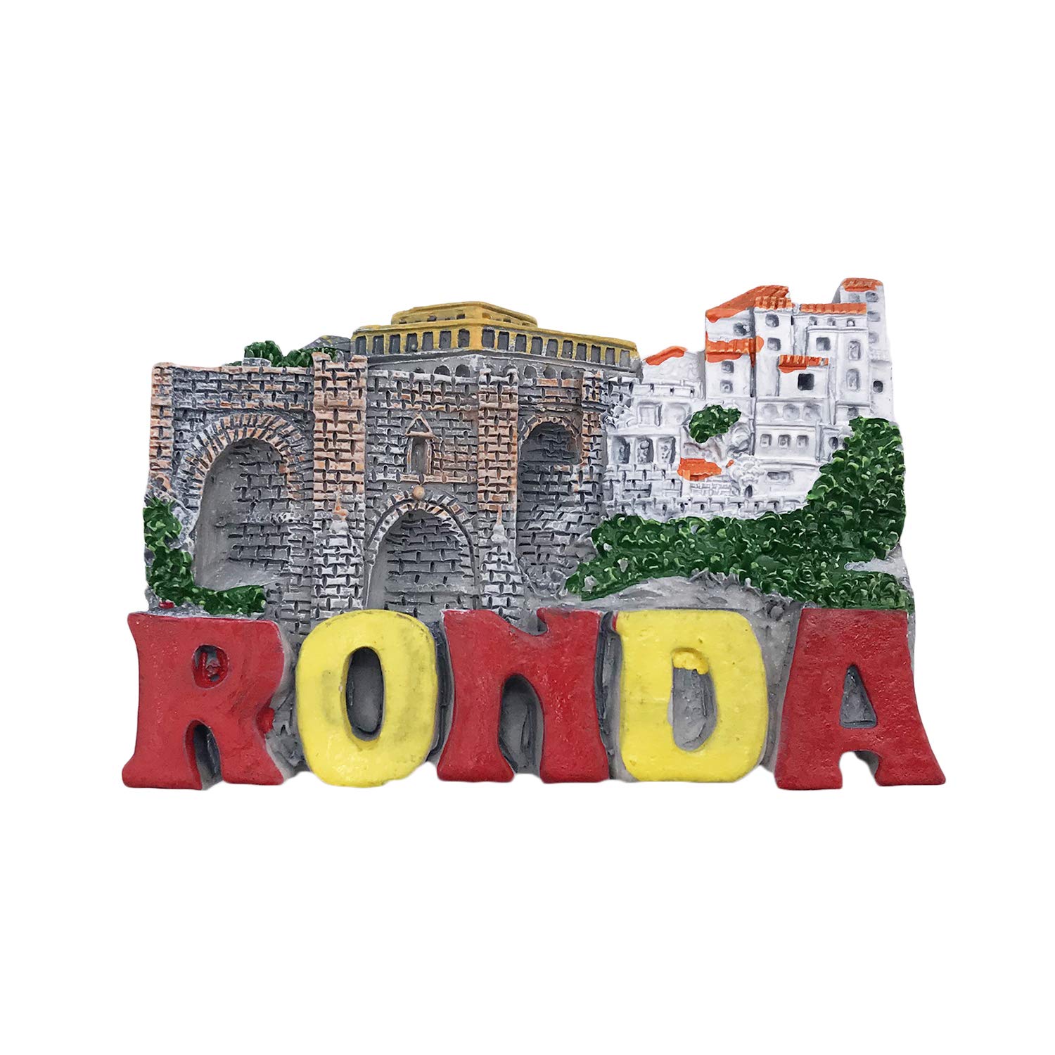 Magnete Frigorifero 3D Spagna Ronda - Souvenir Turistico Artigianale In Resina - 2