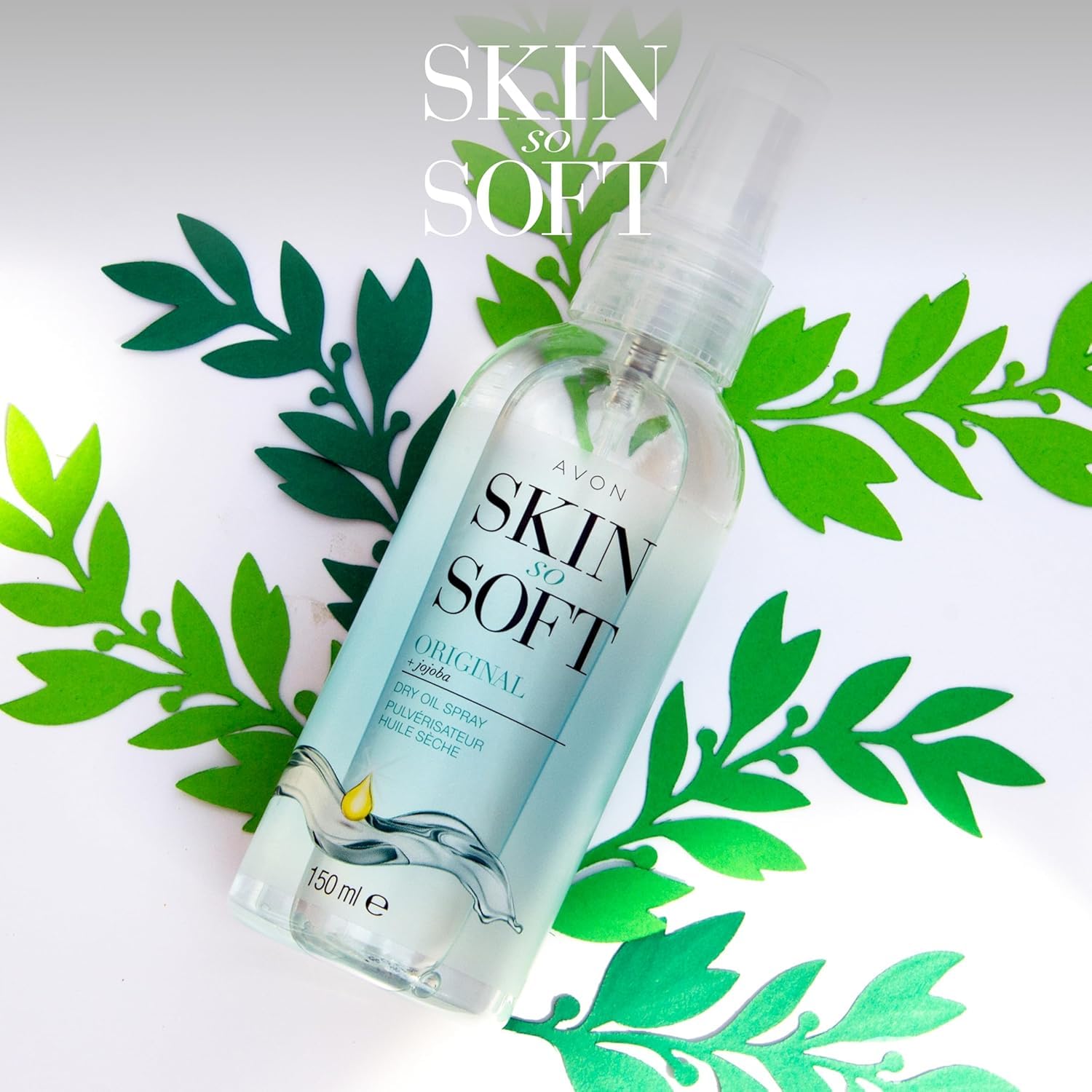 Avon Skin So Soft Original Dry Oil Spray 4 x 150ml.