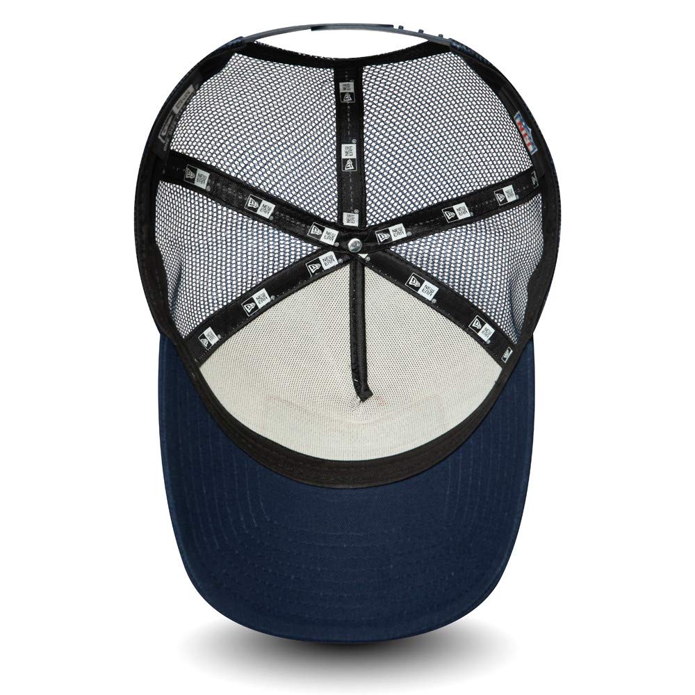 New Era NFL Berretto Regolabile Cappellino da Camionista Football Americano Toppa Estate