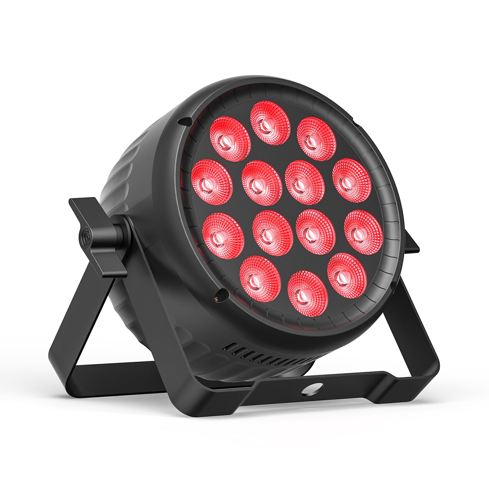 210W Faretto LED Par RGBW, luce da discoteca Silenziosa, multieffetto DMX512, con controllo audio, per feste, DJ, Chiese, Teatri, club, matrimoni, Halloween