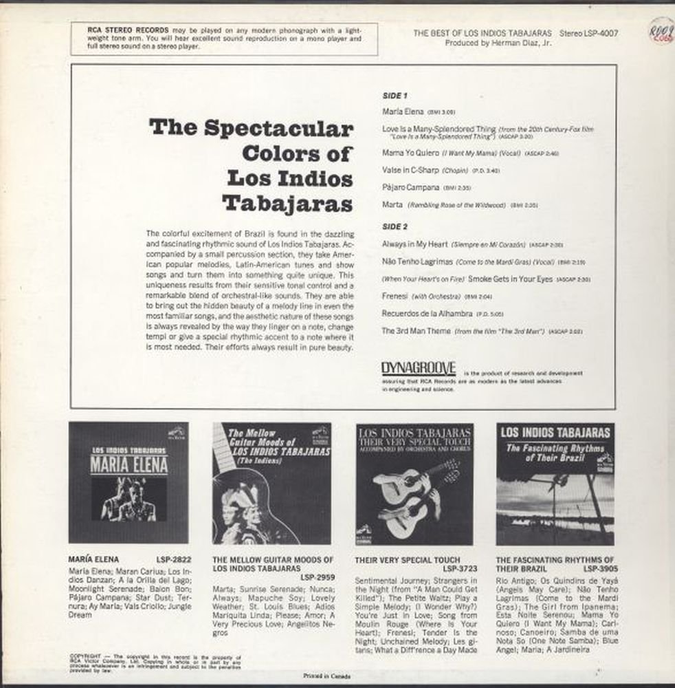 The Best of Los Indios Tabajaras