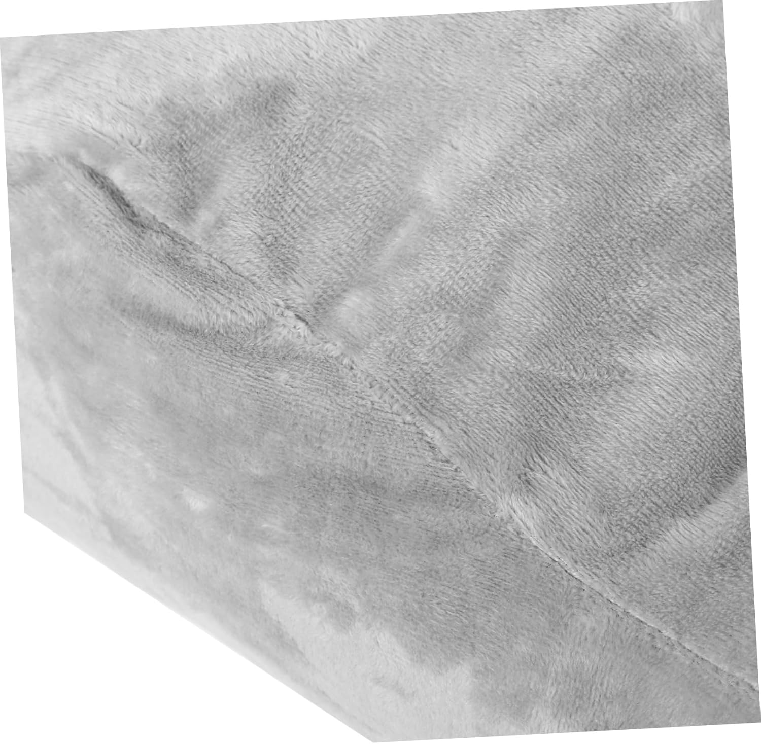 Elevated Leg Pillow for Swelling Relief Soft Indoor Foot Rest Cushion for Sleeping Post Ergonomic Support for Ankle and Thigh Pressure Reduction Gray