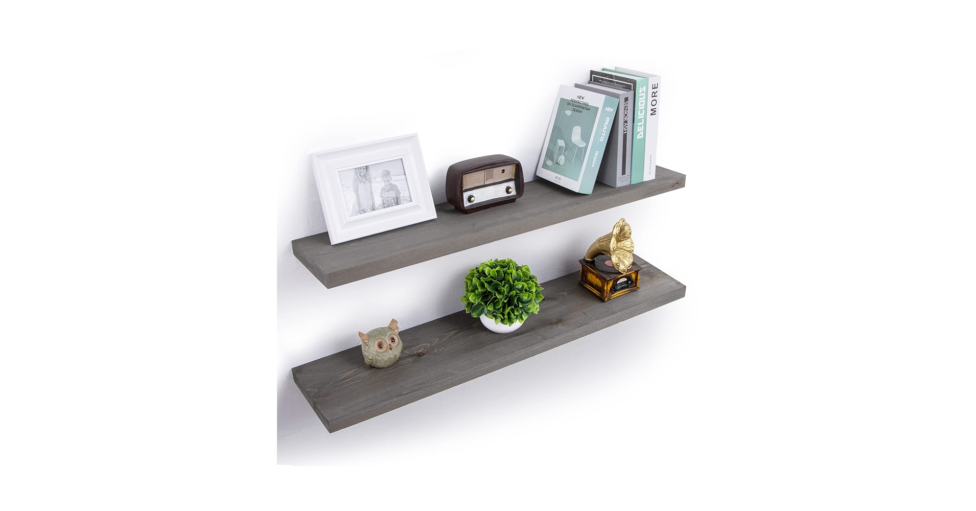 Amazon.com: Axeman Floating Shelves for Wall - 36 Inch Grey