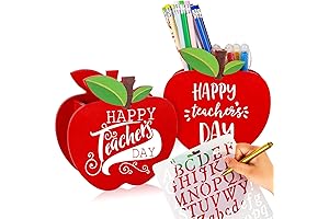 Whaline Apple Shape Pen Organizer: A Unique Gift for Teachers