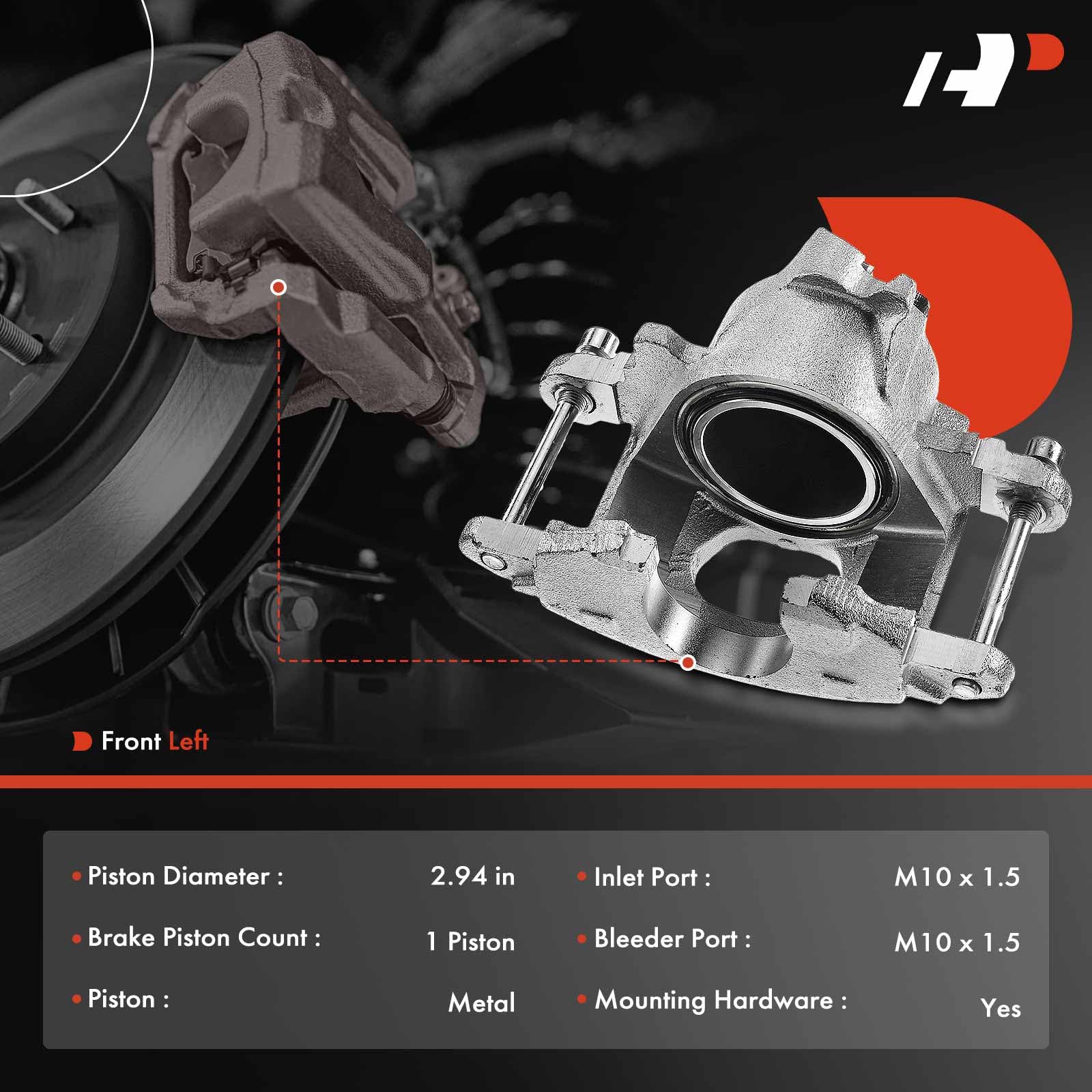 Amazon.com: A-Premium Disc Brake Caliper Assembly Without Bracket