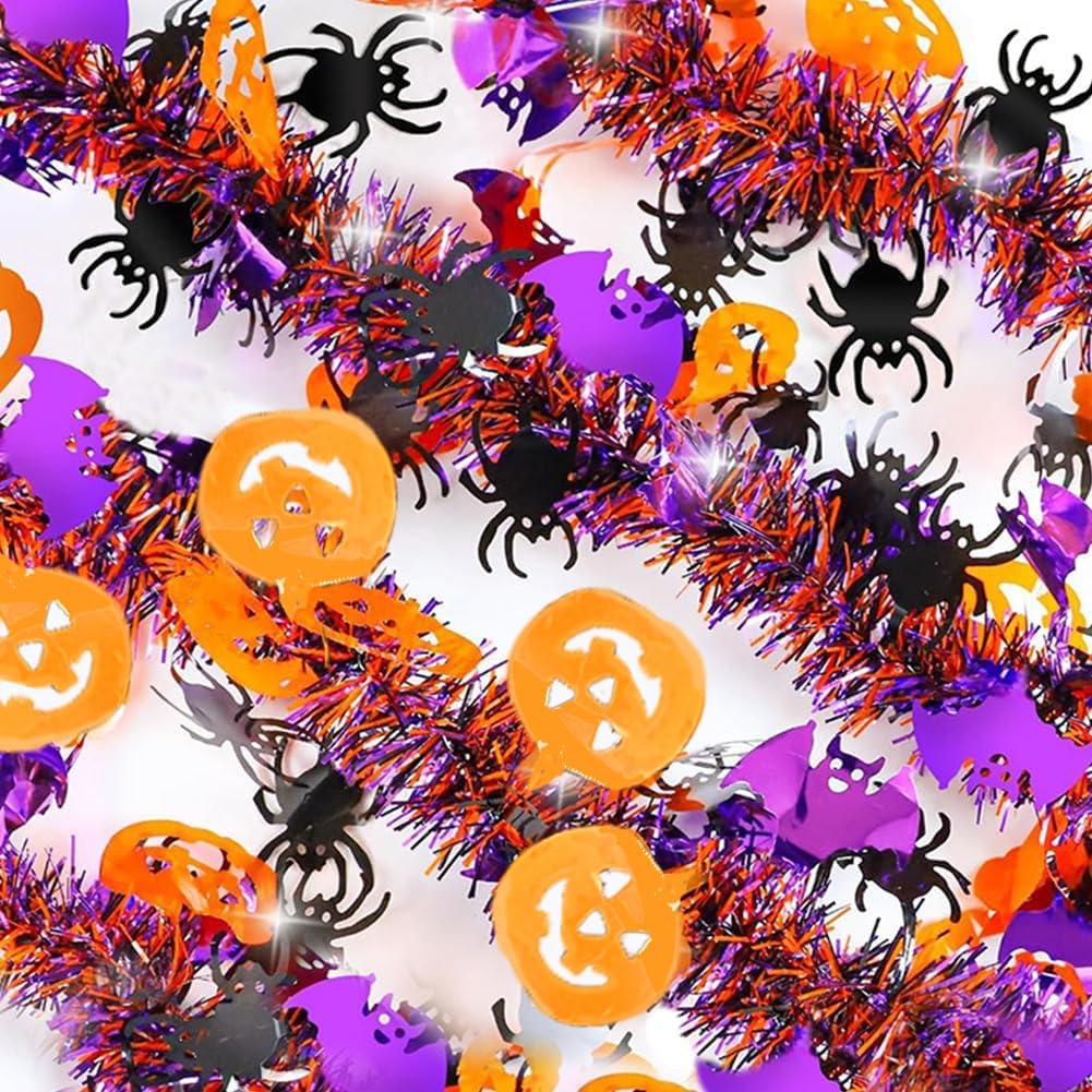 Amazon.co.jp: 【2025年ハロウィン飾り】ハロウィン キラキラ カラー