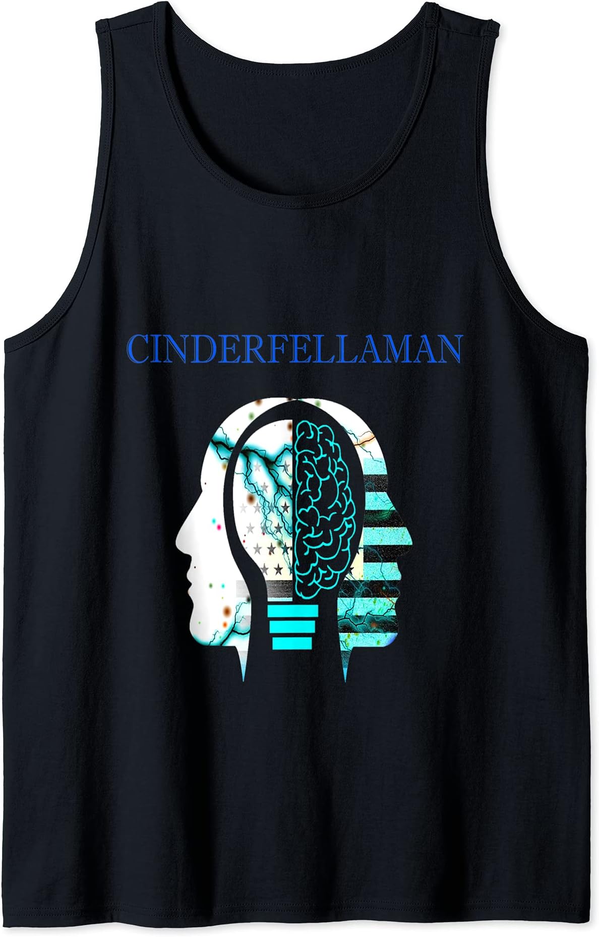 Cinderfellaman Music Tank Top