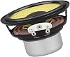 52mm 2 Full Range Speaker 4Ohm 15W High Output Double System with 20 Core Voice Coil No Shock Woven Cone for Home Theater