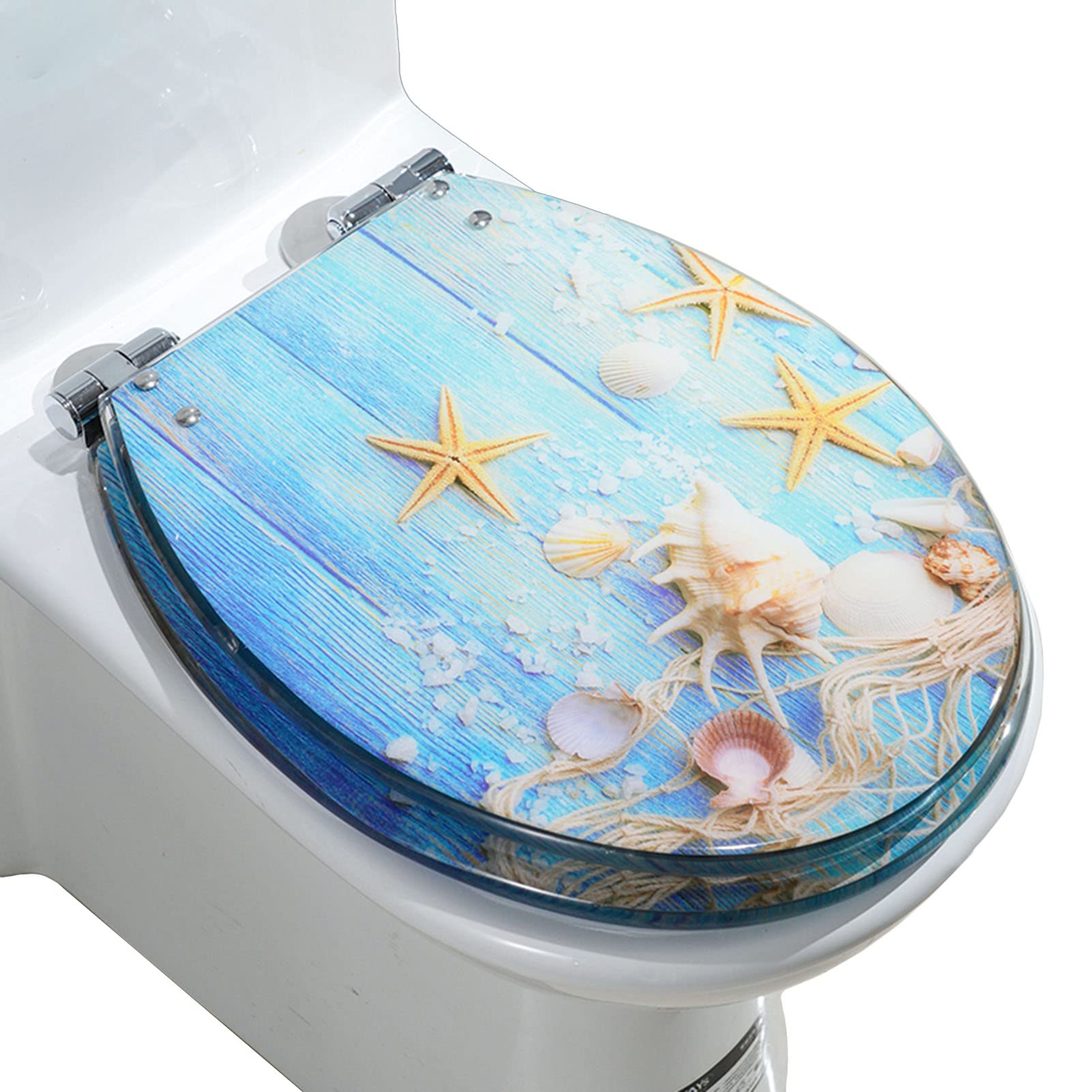 Soft Close Close Toilet seat, Adjust fit mounting, Lightweight, Durable, Portable, User-Friendly, Compact, Elongated, Standard, Toilets, Adjustable