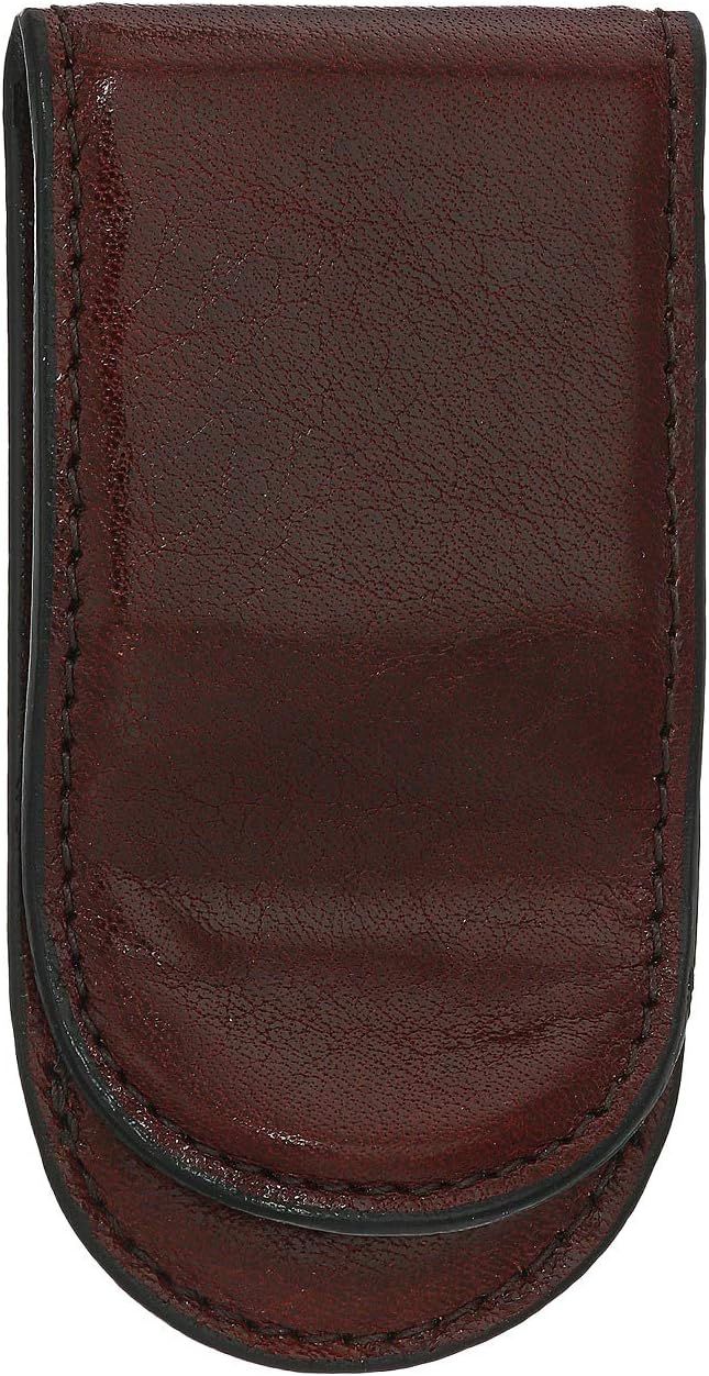 Old Leather Collection - Leather Covered Money Clip
