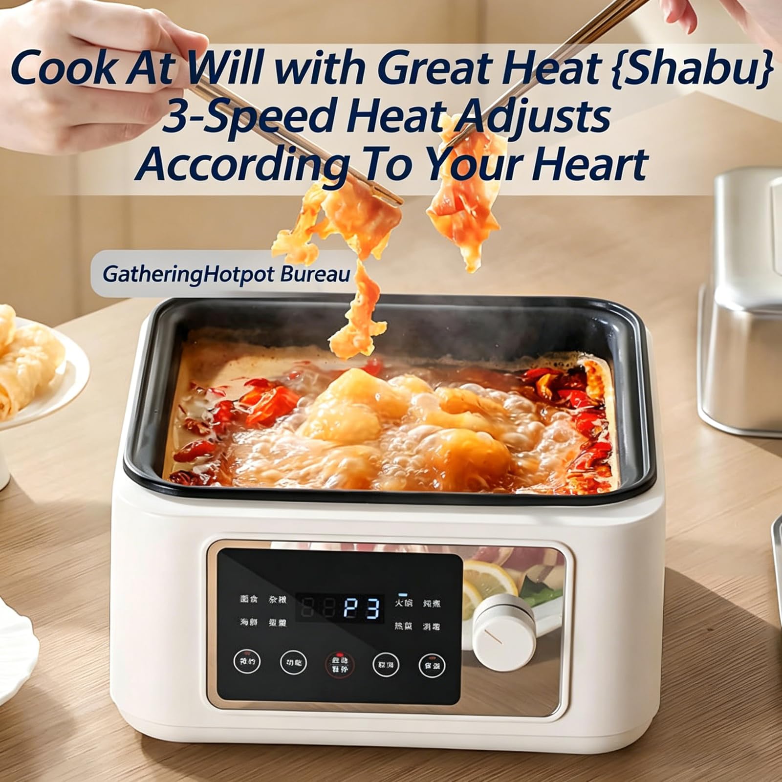 12L Elettrico Steamer Alimentare 1350W Acciaio Inossidabile, Smart Touchscreen con 8 preimpostazioni e 24H Timer, fornello Multifunzionale per pasti sani e Uso Domestico
