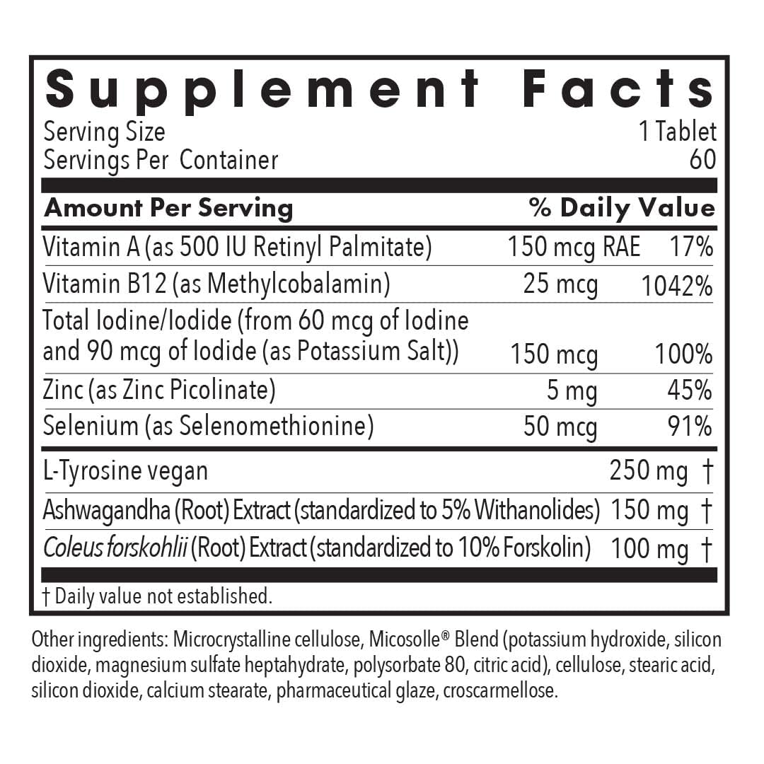 ARG Thyroid Nutrition with Iodine and Selenium, 60 Capsules — Amazon image 2