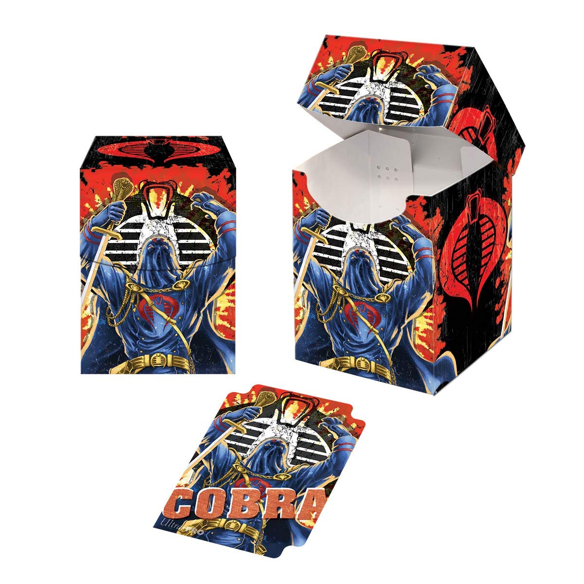 Amazon.com: G.I. Joe Cobra Commander Deck Box for Standard Size