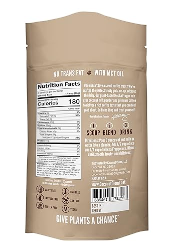 Miniatura 10 de Coconut Cloud Mezcla de chocolate caliente instantáneo sin lácteos, vegano, natural, delicioso, cremoso, hecho en Colorado con leche en polvo de