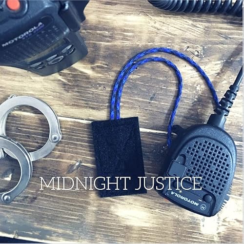 The Mic Loop - Mantiene el micrófono de radio portátil en su lugar para la justicia de medianoche de policía y policía