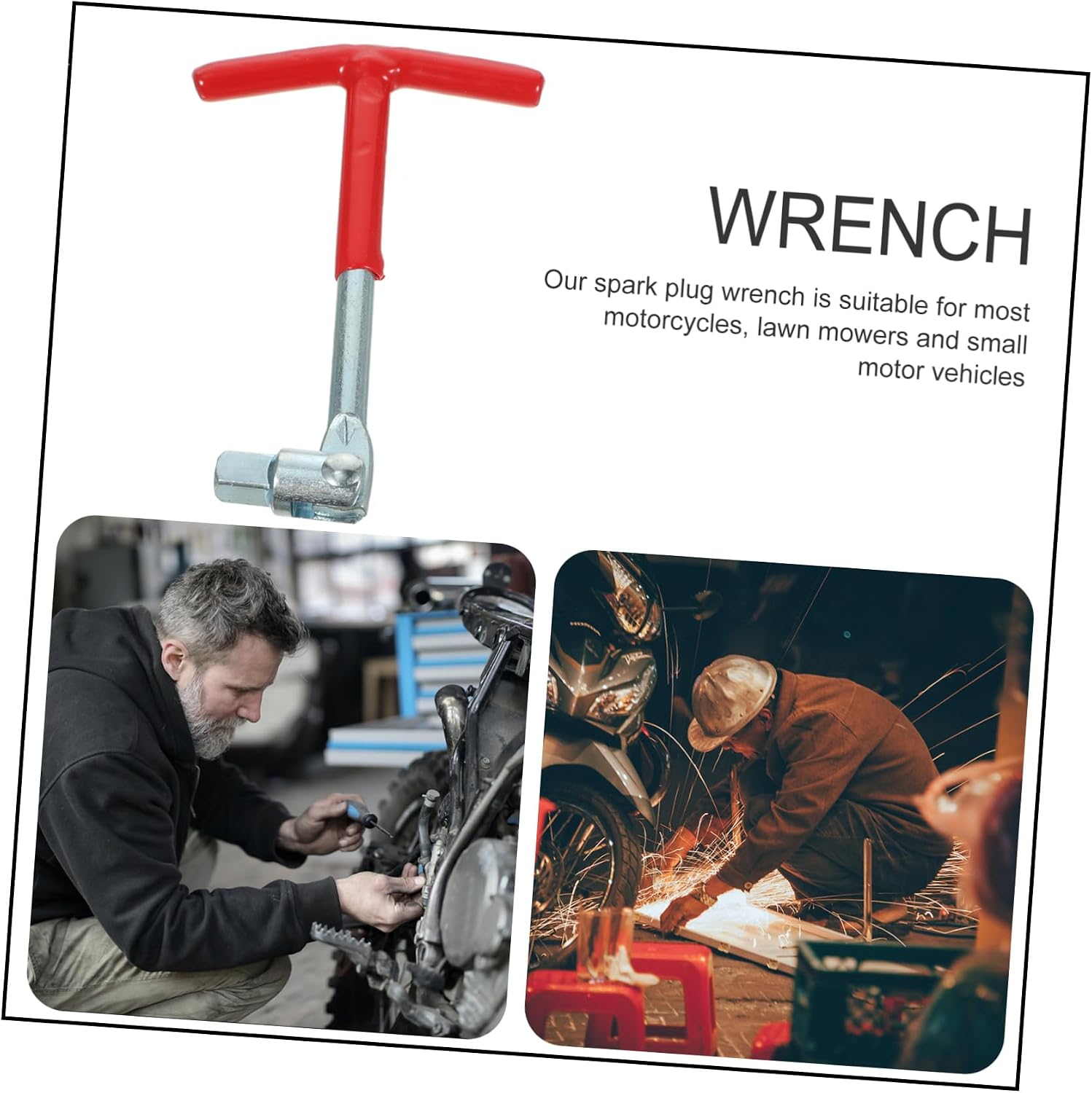 OUNONA Wrench Wrench Set Spark Plug Socket Auto Mechanic Tools Spark Plug Remover