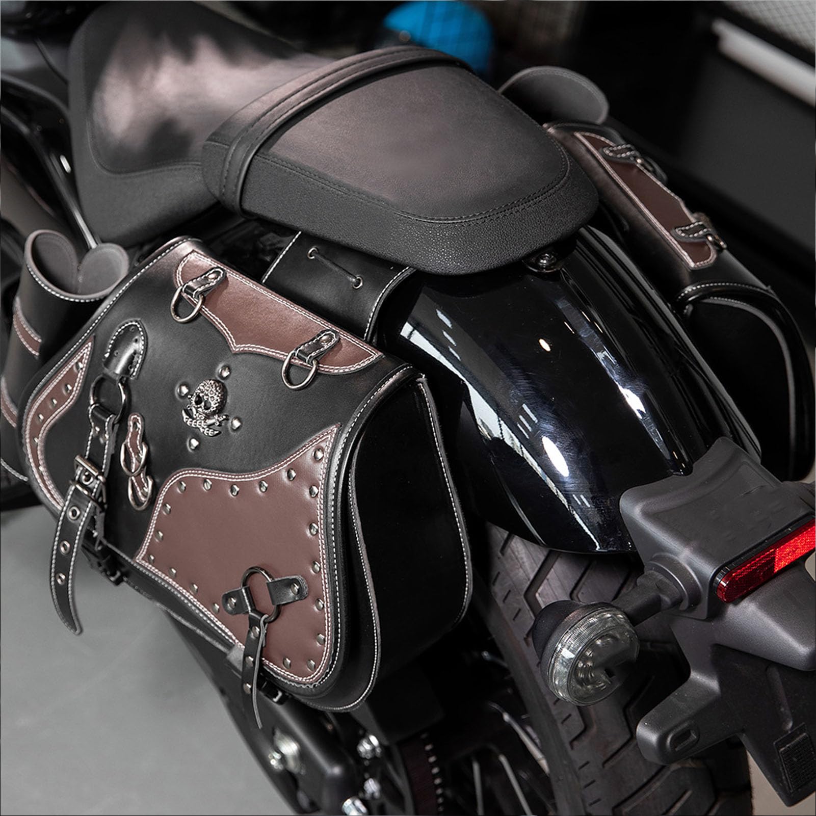 Borse Laterali Universali per Moto, capacità 30L, Impermeabili in