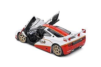 ミニチャンプス1/18 McLaren F1 GTR Mini Car 1/18 Mclaren F1 Gtr Short Tail Yellow Solido