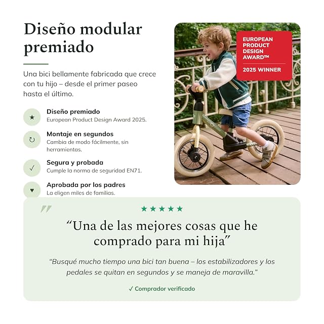 Foto 4 de 6 de Kidcruiser Pedalplay - Bicicleta para Bicicleta a Partir de 2 años, Ideal para Aprender a Andar en Bicicleta…