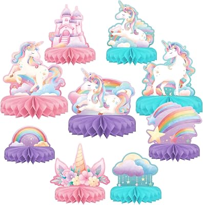 Magical Unicorn Tableware/Cake Decorations!