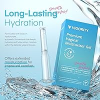 Vista 2 de Vigority Gel hidratante vaginal alivio duradero para la sequedad vaginal, la irritación y las molestias íntimas con ácido hialurónico y vitamina E