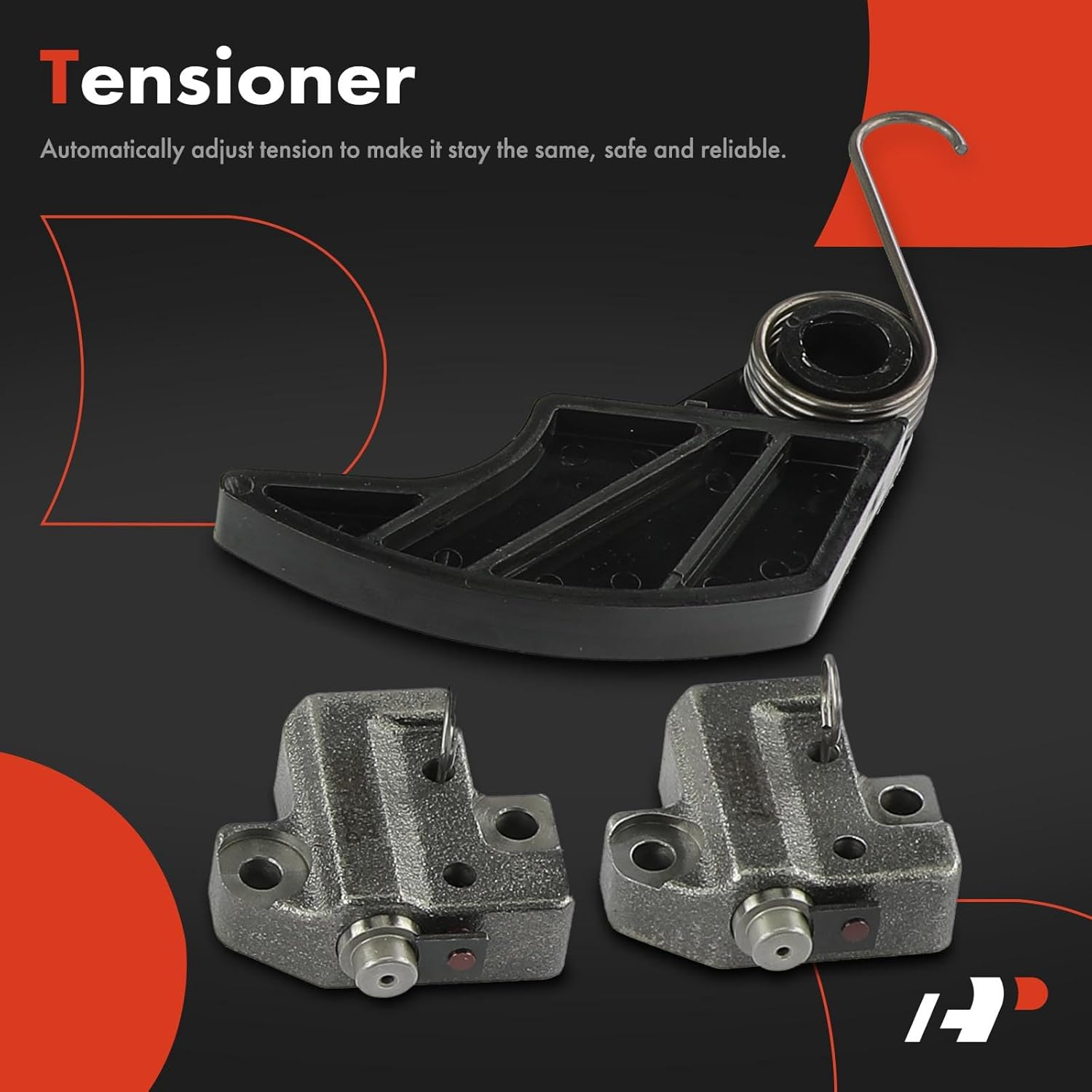 A-Premium Engine Timing Chain Kit W/Sprocket & Tensioner & Guide Compatible with Kia Sedona 2006-2010, Amanti 2007-2009 & Hyundai Veracruz 2007-2012